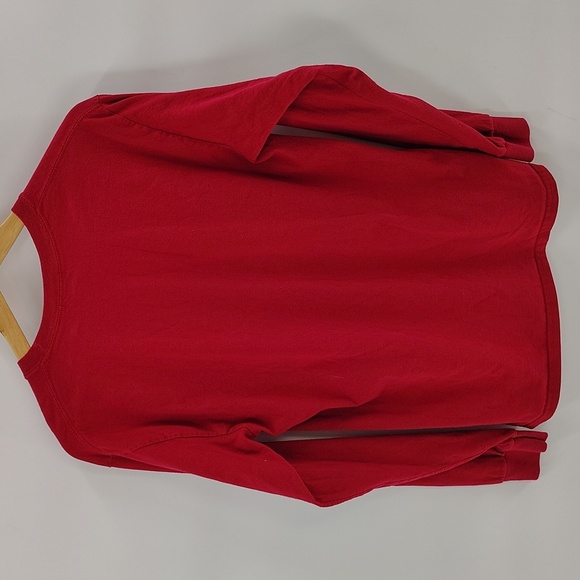 GameDay Couture OU Sooners Tee Elbow Patches Schooner Long Sleeve - Picture 5 of 5